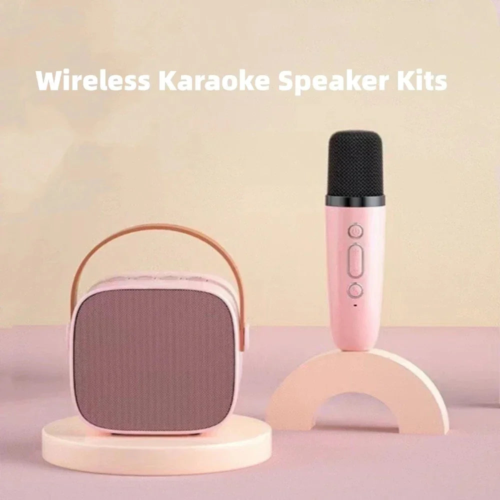 Máquina de karaoke dual con micrófonos