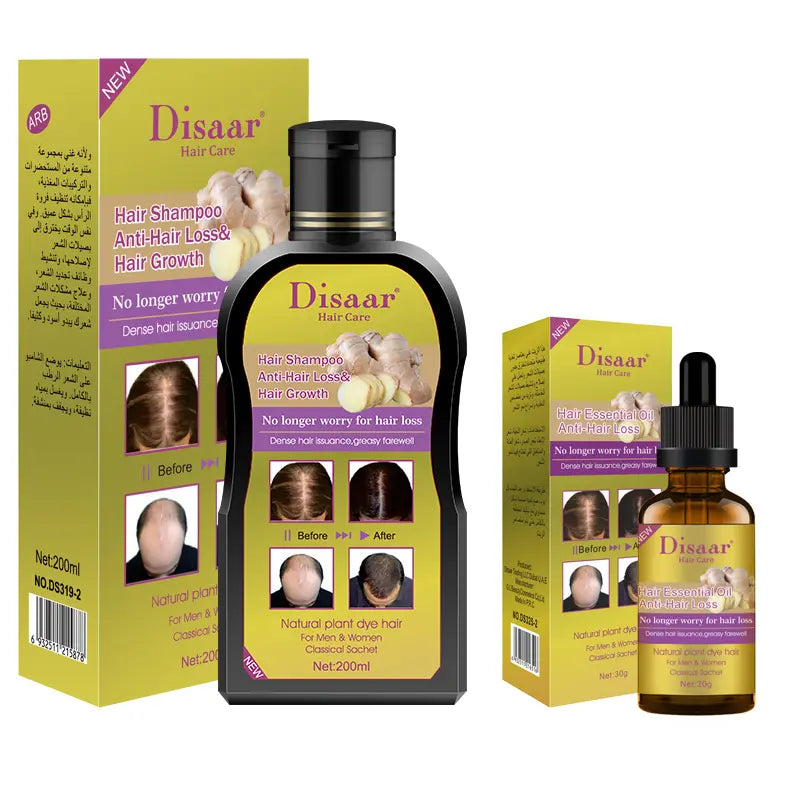 PACK SHAMPOO Y SERUM ANTI CAÍDA.