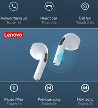 Lenovo LivePods HT38 TWS auriculares Bluetooth
