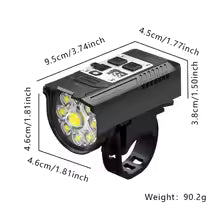 Luz de bicicleta con sensación de luz