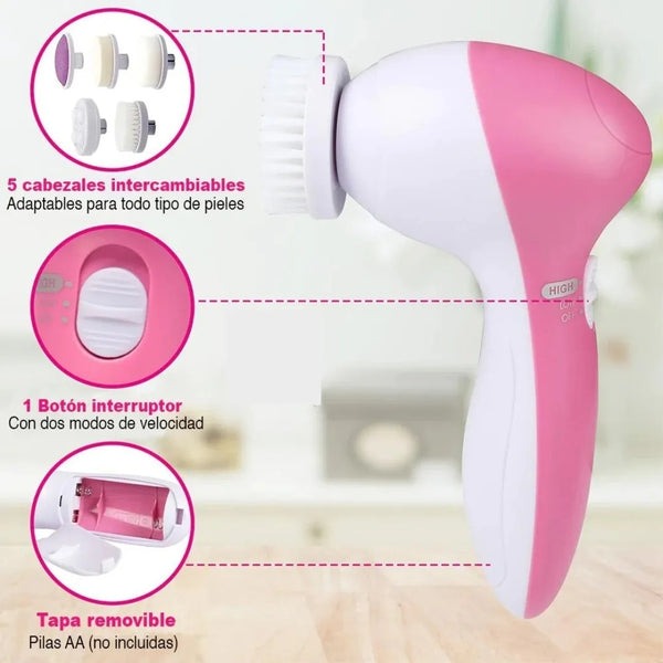 Spa Facial Mini Masajeador 5 en 1